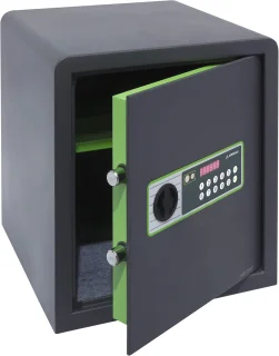 Meubelkluis met cijferslot - Elektronisch slot - Thuis veilig - Code en dubbele bouten - 38x35x36 cm 41 liter Kluis brandwerend