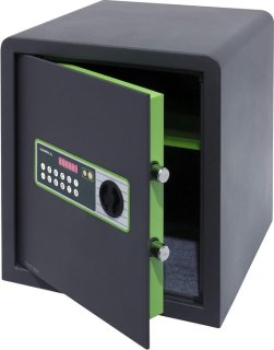 Meubelkluis met cijferslot - Elektronisch slot - Thuis veilig - Code en dubbele bouten - 38x35x36 cm 41 liter Kluis brandwerend review