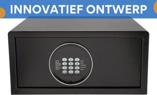 Wat vinden we goed aan de Kluis - Met Cijferslot - Brandwerend - Voor Thuis, Slaapkamer en Kantoor - 30L Beveiligingsbox - Zwart