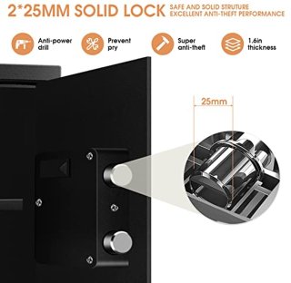 Wat vinden we goed aan de Grote brandwerende kluis - Digitale beveiliging voor thuisgebruik, waterdichte en vuurvaste kluis voor documenten en waardevolle spullen