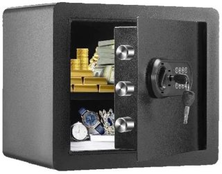 Betaalbare Goederen® kluis - zwart - kluis brandwerend - geldkluis - Elektronische Kluis - kluis met sleutel - kluisje met cijferslot review