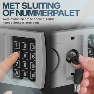 ACROPAQ Geldkist Kluis