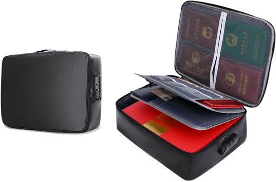 Allecto Plus Brandwerende Documententas Met Slot
