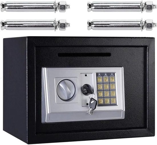 Boleen 16L Digitale Stalen Kluis 35x25x25cm review