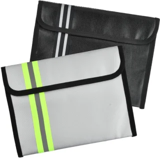 Brandwerende documententas - 2 stuks (23 x 18 cm)
