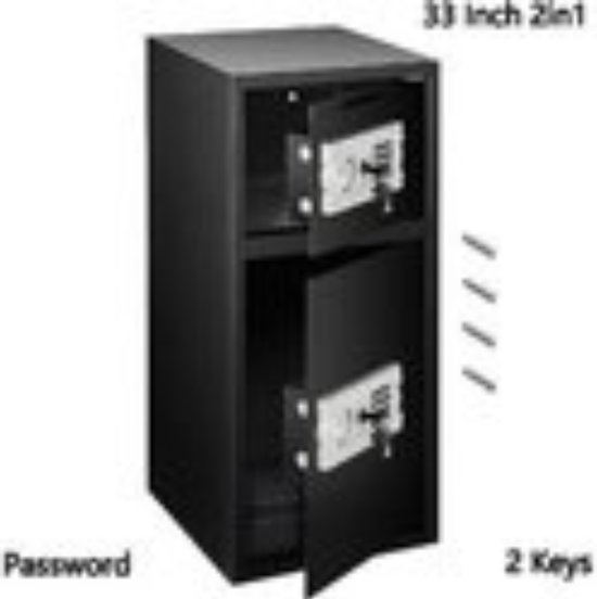 Brandwerende Elektronische Kluis 75x35x35 cm Zwart review