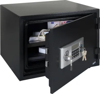 Brandwerende kluis compact 49,6x39x35,4cm inclusief noodsleutels
