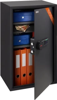 Wat vinden we goed aan de Brihard Business XXL LCD E Black Pearl Kantoorkluis