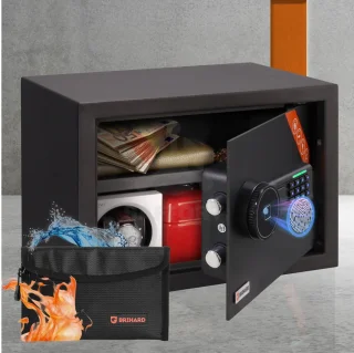 De Brihard Family Biometric Black Pearl meubelkluis in één oogopslag