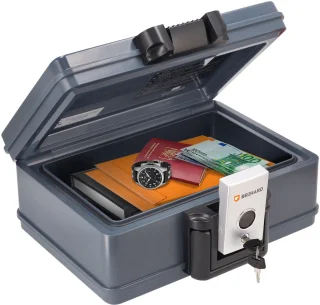 De Brihard Portable Fire Chest 2013 - Documentenbox in één oogopslag