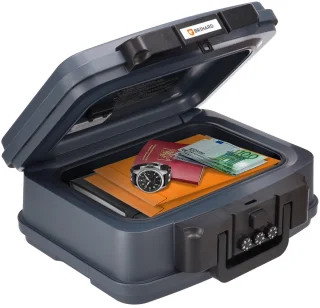 De Brihard Portable Fire Chest 2117N - Draagbare Documentenkluis in één oogopslag