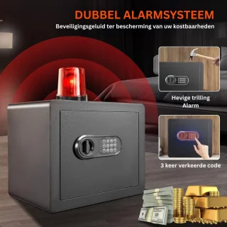 CLGP® Brandwerend Geldkistje 34L met Sleutel