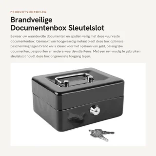 Dailygoods documentbox geldkluis