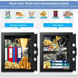 DailySupplies® Kluis Zwart
