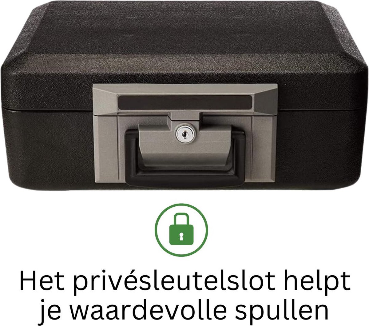 Wat vinden we goed aan de Dailysuppliess Vingerafdrukkluis 40x30x15cm Zwart