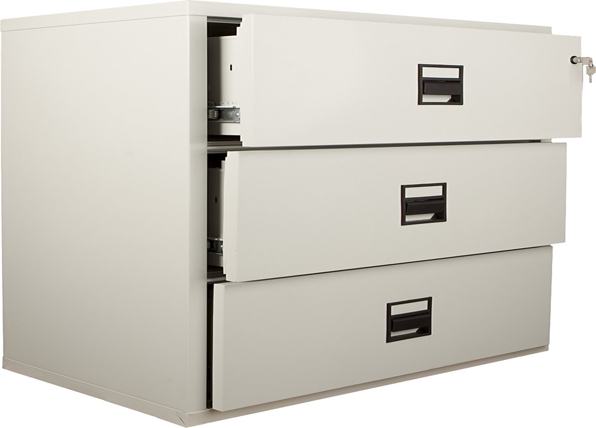 Wat vinden we goed aan de De Raat FireKing Lateral MLT 3 Ladekast