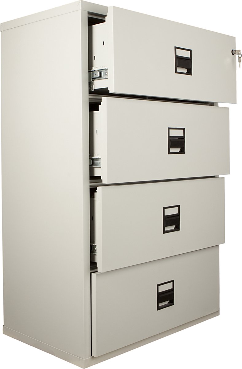 De De Raat FireKing Lateral MLT 4 Ladekast in één oogopslag