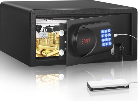 Dieptere brandwerende kluis automatisch slot achtergrondverlichting review