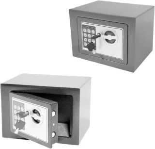 Digitale kluis 4,6L grijs