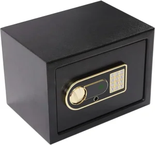 De Digitale Kluis Elektronische Kofferkluis 35x25x25 cm Zwart in één oogopslag