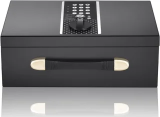 Digitale kluis voor documenten met combinatie- en sleutelslot