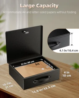 Wat vinden we goed aan de Documentenbox 33x27x10 cm