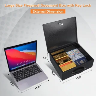 Documentenbox met sleutelslot
