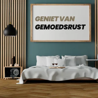 Elektronische Brandwerende Kluis 12L Cijferslot Zwart
