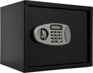Elektronische Brandwerende Kluis 38x30x30 cm Zwart