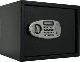 Elektronische Brandwerende Kluis 38x30x30 cm Zwart