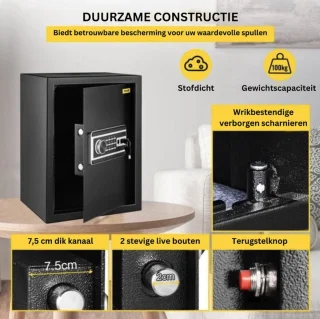 Elektronische Brandwerende Kluis 60L