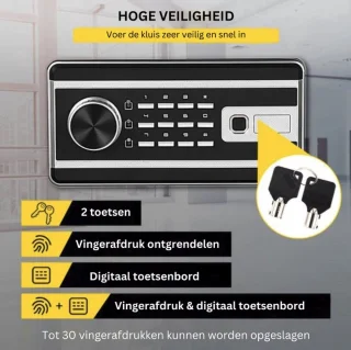 Elektronische Brandwerende Kluis 60L