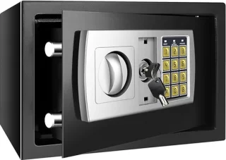 Elektronische Kluis 31x20x20 cm Zwart review