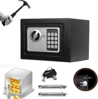 Elektronische Kluis 4,6 L Zwart