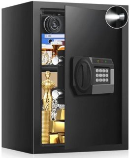 De Elektronische kluis met digitaal toetsenbord in één oogopslag