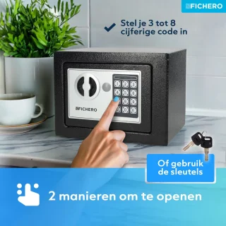 Fichero Elektronische Stalen Kluis