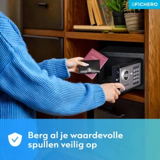 Fichero Elektronische Stalen Kluis