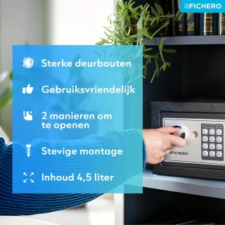 Fichero Elektronische Stalen Kluis