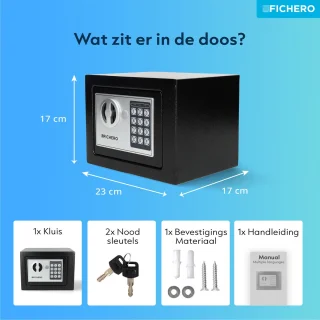 Fichero Elektronische Stalen Kluis