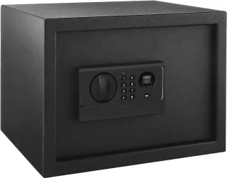 Fingerprint Kluis Elektronisch 35x25x25 cm Zwart