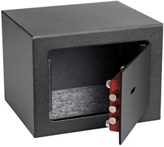 Wat vinden we goed aan de Florixa® Geldkluis Zwart 17x15x20 cm