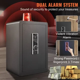 Happyment Elektronische Kluis Deluxe Vingerprint