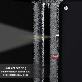 Kesser Elektrische Kluis Luxe Zwart