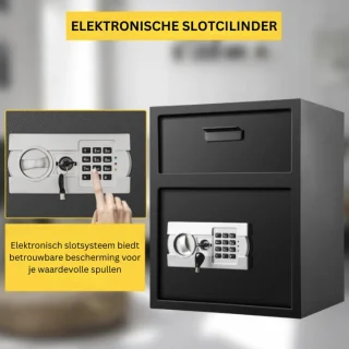 Kluis Brandwerend Cijferslot en Sleutel Safe
