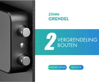 Kluis Brandwerend Met Cijferslot En Sleutelslot