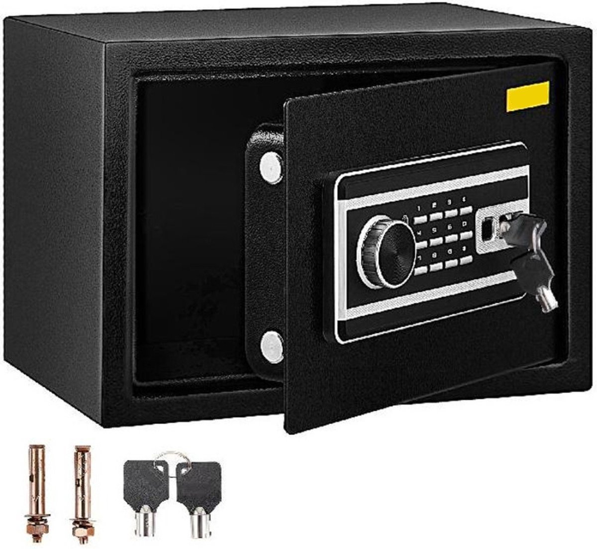 De Kluis Elektronisch Vingerafdruk en Sleutel Cijferslot Brandwerend in één oogopslag
