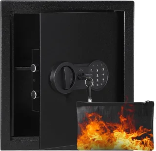 Kluis kast met dubbele ontgrendeling modus 36x32x32 cm