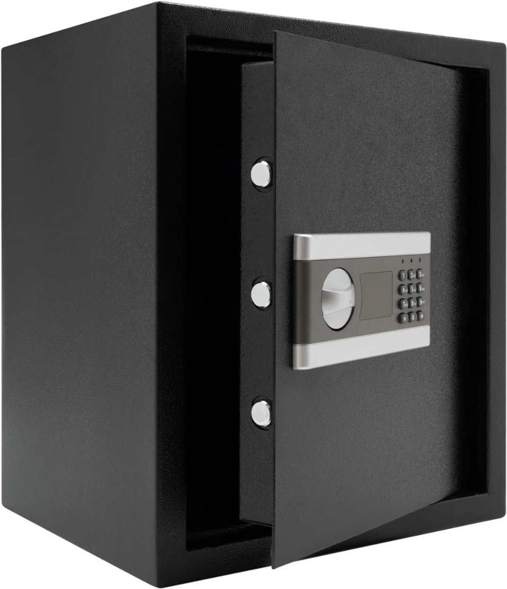 De Kluis Vingerafdruk Alarmsysteem Zwart in één oogopslag