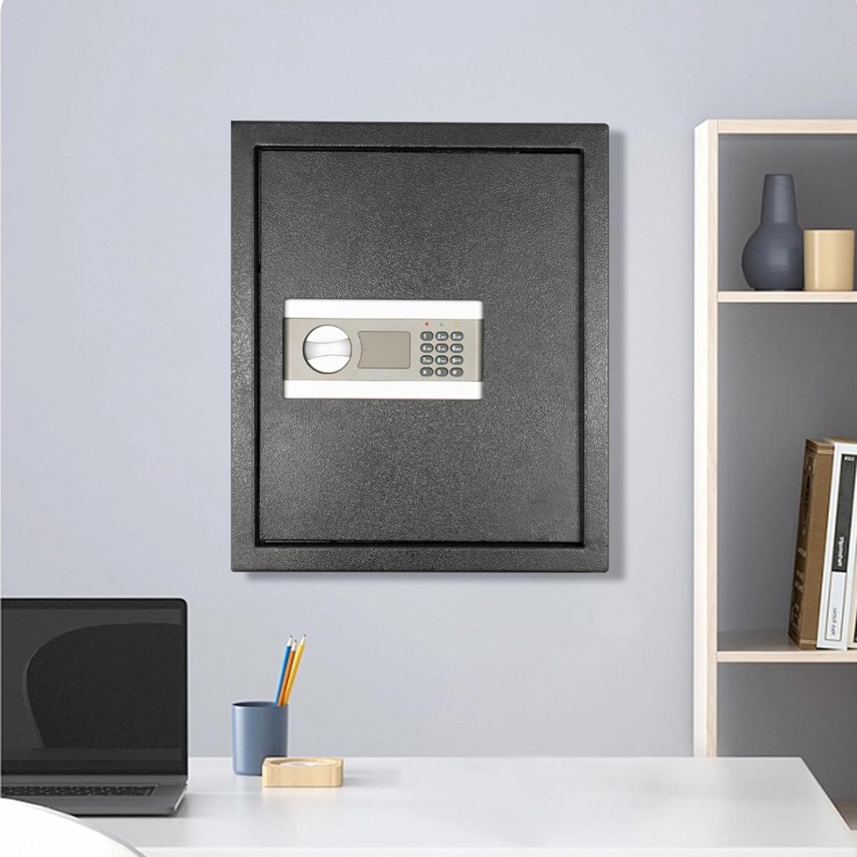 Wat vinden we goed aan de Kluis Vingerafdruk Alarmsysteem Zwart