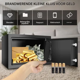 Lucian 8,5L Digitale Brandwerende Beveiligingskluis
